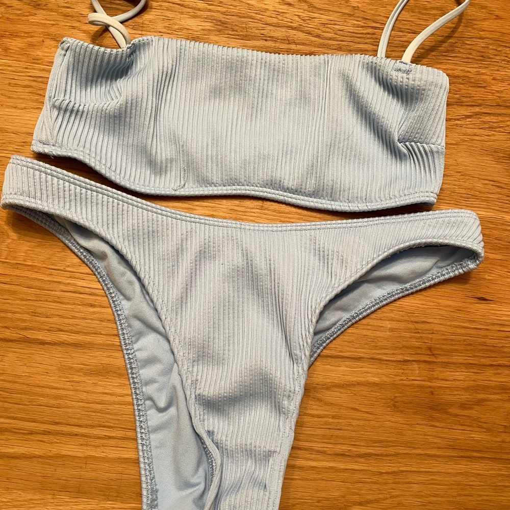 Hollister Sky Blue Bikini Set
